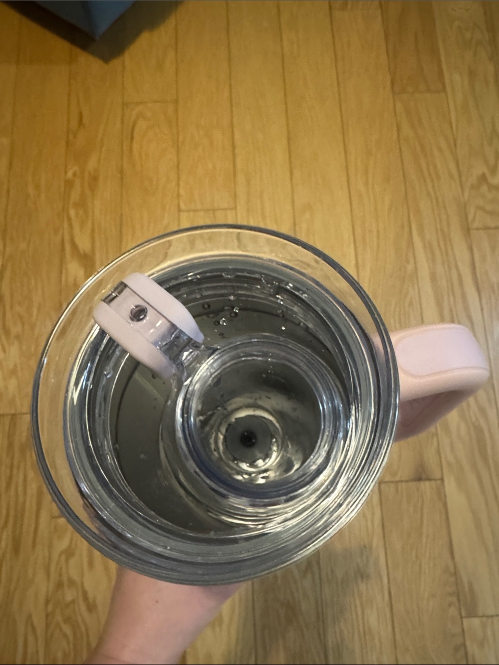 Cirkul Pink Insulated Travel Mug with Handle - Picture 3 of 4